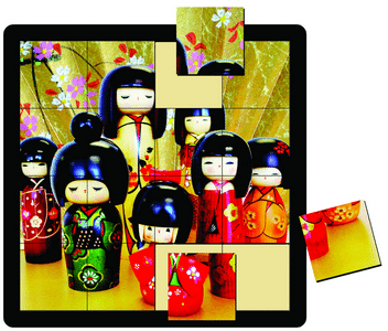 Grid Puzzle (Japanese Dolls)